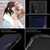 Samsung Galaxy S21 Ultra 5G RedPepper Transparent Dot Shockproof Water Resistant PC + TPU Protective Case - Black