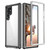 Samsung Galaxy S22 Ultra 5G RedPepper Transparent Dot Shockproof Waterproof PC + TPU Phone Case - Black