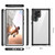 Samsung Galaxy S22 Ultra 5G RedPepper Transparent Dot Shockproof Waterproof PC + TPU Phone Case - Black