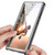 Samsung Galaxy S22 Ultra 5G RedPepper Transparent Dot Shockproof Waterproof PC + TPU Phone Case - Black
