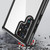 Samsung Galaxy S22 Ultra 5G RedPepper Transparent Dot Shockproof Waterproof PC + TPU Phone Case - Black