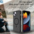 iPhone 15 RedPepper Armor Magsafe PC Hybrid TPU Phone Case - Black