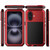 iPhone 16 Plus RedPepper Triple-proof Metal Phone Case - Red