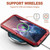 iPhone 16 Plus RedPepper Triple-proof Metal Phone Case - Red
