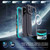 iPhone 16 Pro RedPepper Transparent Dot IP68 Waterproof Triple-proof MagSafe Phone Case - Black Blue