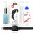 Apple Watch Series SE 44mm RedPepper IP68 Waterproof Screen Protector + Watchband + Protective Case - Black