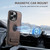 iPhone 12 Pro Max Suteni G2 Holder Denim Leather Back MagSafe Phone Case - Brown