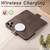 iPhone 13 Pro Suteni J07 Multi-functional Horizontal MagSafe Denim Leather Phone Case - Brown