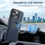 iPhone 14 Plus Suteni G1 Cross Texture MagSafe Phone Case - Blue