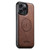 iPhone 14 Pro Suteni G5 Cowhide Leather MagSafe Magnetic Phone Case - Brown