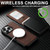 iPhone 15 Pro Suteni H19 Litchi Grain 2-in-1 MagSafe Removable Card Box Back Phone Case - Brown