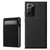 Samsung Galaxy Note20 5G Suteni H19 Litchi Texture 2-in-1 MagSafe Removable Card Case Back Phone Case - Black