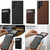 Samsung Galaxy S22 5G Suteni H19 Litchi Texture 2-in-1 MagSafe Removable Card Case Back Phone Case - Brown
