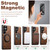 Samsung Galaxy S24+ 5G Suteni G3 Oil Wax 360 Rotation Holder MagSafe Back Phone Case - Brown