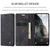 Samsung Galaxy A56 CaseMe 013 Multifunctional Horizontal Flip Leather Phone Case - Black