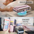 Samsung Galaxy S24 FE 5G CaseMe C36 Card Slots Zipper Wallet RFID Anti-theft Leather Phone Case - Pink