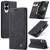Samsung Galaxy S25 Edge 5G CaseMe 013 Multifunctional Horizontal Flip Leather Phone Case - Black
