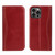 iPhone 16 Pro Fierre Shann Cowhide Leather Flip Leather Phone Case - Red iPhone 16 Pro Fierre Shann Cowhide Leather Flip Leather Phone Case - Red