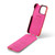 iPhone 16 Pro Max Fierre Shann 64 Texture Vertical Flip PU Leather Phone Case - Red