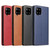 Samsung Galaxy A12 Fierre Shann PU Genuine Leather Texture Leather Phone Case - Brown