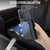 Samsung Galaxy A52 5G/4G Fierre Shann Oil Wax Cow Leather Card Holder Back Phone Case - Black