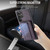 Samsung Galaxy S23 Ultra 5G Fierre Shann Oil Wax Cow Leather Card Holder Back Phone Case - Purple