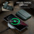 Samsung Galaxy S25 Ultra 5G Fierre Shann FS028 MagSafe RFID Card Holder Back Phone Case - Green
