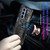 Motorola Edge 2021 Armor Shockproof TPU + PC Magnetic Protective Phone Case with Holder - Black