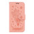 Motorola Edge 2021 Butterfly Rose Embossed Leather Phone Case - Pink