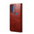 Motorola Edge 2021 Simple Wax Crazy Horse Texture Horizontal Flip Leather Case with Card Slots & Wallet - Brown