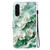 Samsung Galaxy A36 / A56 5G Crystal Texture Colored Drawing Leather Phone Case - Jade Flowers
