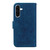 Samsung Galaxy A36 5G / A56 5G Butterfly Rose Embossed Leather Phone Case - Blue