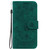 Samsung Galaxy A36 5G / A56 5G Butterfly Rose Embossed Leather Phone Case - Green