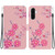 Samsung Galaxy A36 5G / A56 5G Crystal Texture Colored Drawing Leather Phone Case - Cherry Blossoms
