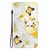 Samsung Galaxy A36 5G / A56 5G Crystal Texture Colored Drawing Leather Phone Case - Gold Butterfly Epiphyllum