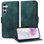 Samsung Galaxy A36 5G / A56 5G Embossed Rhombus Starry Leather Phone Case - Green