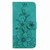 Samsung Galaxy A36 5G / A56 5G Lily Embossed Leather Phone Case - Green