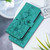 Samsung Galaxy A36 5G / A56 5G Lily Embossed Leather Phone Case - Green