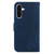 Samsung Galaxy A36 5G / A56 5G Little Tiger Embossed Leather Phone Case - Dark Blue