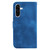 Samsung Galaxy A36 5G / A56 5G Seven-shaped Embossed Leather Phone Case - Blue