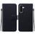 Samsung Galaxy A36 5G / A56 5G Ultra-thin Voltage Magnetic Buckle Leather Phone Case - Black
