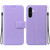 Samsung Galaxy A36 5G / A56 5G Ultra-thin Voltage Magnetic Buckle Leather Phone Case - Purple