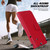 Samsung Galaxy A36 5G / A56 5G Ultra-thin Voltage Magnetic Buckle Leather Phone Case - Red
