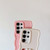 Samsung Galaxy A36 5G / A56 Cartoon Sausage Mouth TPU Phone Case with Bead Chain - White