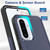 Samsung Galaxy A36 5G 2 in 1 PC + TPU Phone Case - Dark Blue