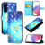 Samsung Galaxy A36 5G 3D Painting Horizontal Flip Leather Phone Case - Golden Butterfly