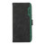 Samsung Galaxy A36 5G ABEEL Color Block Magnetic RFID Leather Phone Case - Black-Green