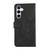 Samsung Galaxy A36 5G ABEEL Color Block Magnetic RFID Leather Phone Case - Black-Green Samsung Galaxy A36 5G ABEEL Color Block Magnetic RFID Leather Phone Case - Black-Green