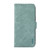 Samsung Galaxy A36 5G ABEEL Frosted Magnetic RFID Leather Phone Case - Cyan