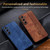 Samsung Galaxy A36 5G AZNS 3D Embossed Skin Feel Phone Case - Dark Green